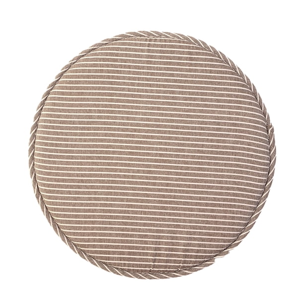 Cojines redondos para sillas de taburete para cocina, cojines para asientos de comedor con lazos, cojines antideslizantes