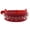 Red, variant on Harajuku Punk Pointed Nail Rivet Handmade Double Layer Leather Collar Neckchain-Light Blue