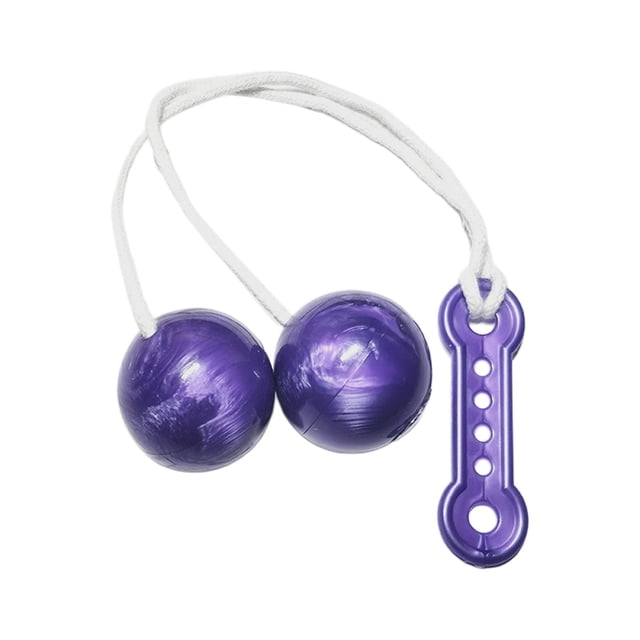 Balls On a String Swinging Ball Toys Party Noisemaker Desarrolla habilidades motoras para favores de fiesta Goodie Bag Toys Holiday Family Violeta Sin Luz Zulema Bolas de columpio