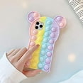 thumbnail image 2 of Étui de Téléphone Jouet Fidget, Étui Sensoriel à Bulles Push Pop Fidget pour iPhone TP MAX, 2 of 4