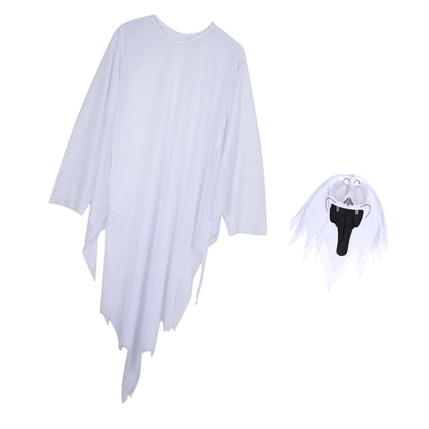 1 Pieza Disfraz de Fantasma de para Haloween de Material Poliñester Suave para Niños 80cm