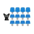 thumbnail image 4 of harper 12 Pieces Football Boot Spikes Replacement Soccer Shoe Spikes Threaded Anti Slip Blue, 4 of 10