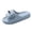 Blue, variant on Slippers for Women Outdoor Non Slides for Women Breathable Flat Sandals for Women Open Toe Rubber Sole Summer Shoes Women