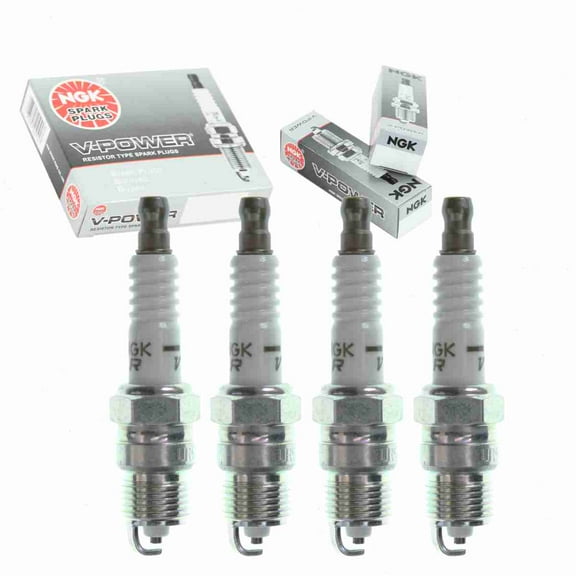 4 pc NGK 2771 V-Power Spark Plugs for 1765241 1835124T 1835720T 1835930T 203 23 23BP 24 276 2CR43TS 2R44TS 3303 4004 4018 4018-2 4024 406 406C2 406S 4204 576 6224 704 723 724 7564 7569 7969 AR23 AR24