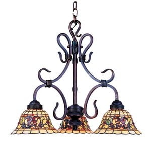 pics Antique Tiffany Stained Glass Chandelier tiffany three light chandelier tiffany stained glass floral chandelier vintage antique finish