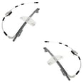 thumbnail image 3 of New Front Left and Front Right Window Regulator Compatible With Jeep Liberty Sport 6 Cyl 3.7L Liberty Renegade 6 Cyl 3.7L 2002-2004 By 55360033AH 55360032AH, 3 of 5