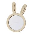 thumbnail image 1 of Kids Busy Board DIY Material Activity Sensory Learning Busy Board Board Parts for Toddler Gifts Rabbit Mirror, 1 of 8