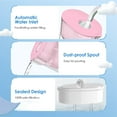 thumbnail image 6 of Waterdrop PT-05P Water Filter Pitcher with 2 Filters, 7-Cup Capacity, NSF Certified, 5X Longer Filter Life, Up to 800 Gallons, Fridge-Friendly Design, Reduces PFOA/PFOS and Chlorine, Pink, 6 of 12