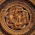 thumbnail image 6 of Visland Plate Mat Woven Multipurpose Handmade Chinese Knot Rattan Thermal Insulation Coaster for Daily Use, 6 of 7
