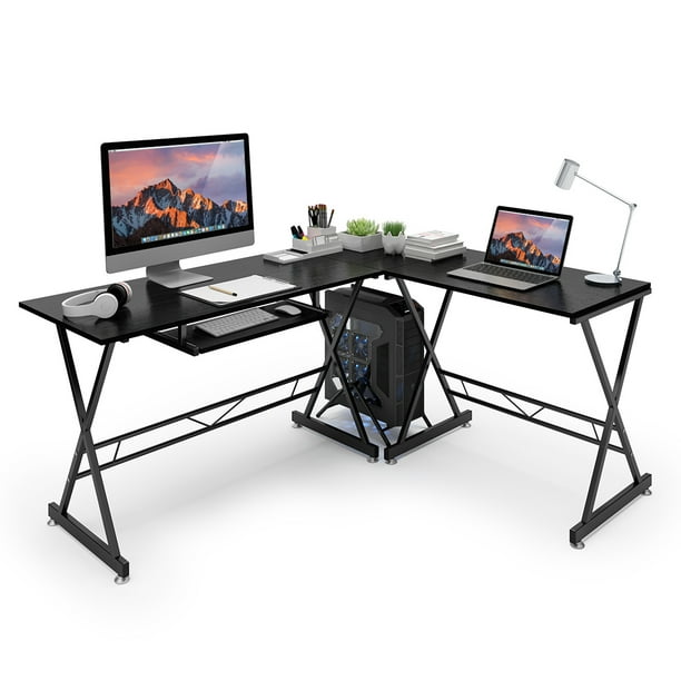 Gaming Desks L Shaped Corner Computer Desk Pc Gaming Table Laptop