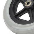 thumbnail image 3 of 7 Inch Wheelchair Front Wheels Disabled Old People Walk Chair Wheelchair Rubber Wheels, 3 of 5