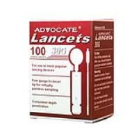 Advocate Thin Lancet 30G Model #: MV309 Qty of 100