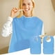 thumbnail image 1 of Xihbxyly Babero de Alimentación para Adultos, Diseño Impermeable y Antimanchas, Correas Ajustables con Bolsillos, Cómodo y Elegante, Fácil de Limpiar, para El Cuidado de Personas Mayores, Uso Domésti, 1 of 7