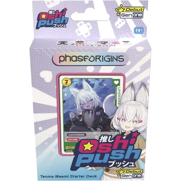 Oshi Push: Phase Origins Tenma Maemi Starter Deck - 46 Cards