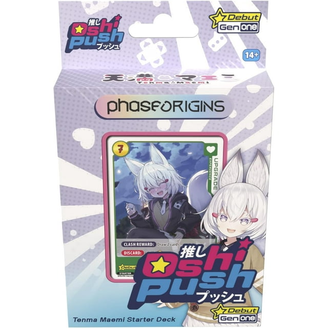 Oshi Push: Phase Origins Tenma Maemi Starter Deck - 46 Cards