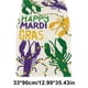 thumbnail image 3 of pstuiky Banderas de mesa para Mardi Gras decoraciones de carnaval decoraciones para fiestas en interiores y exteriores., 3 of 6