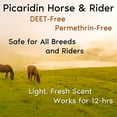 thumbnail image 5 of Zone Protects Horse & Rider Fly and Insect 32oz Spray; Picaridin Insect Repellent; Works for 12-hrs on 300 Species of Flies; Light, Fresh Scent; Picaridin is Safe and Effective, 5 of 6