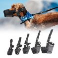 thumbnail image 1 of KNFATEQVEDG Mesh Dog Muzzle Adjustable Biting for Chewing Prevention & (Breathable Pet Mouth Cover), 1 of 8