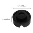 thumbnail image 3 of 4pcs Auto Lift Jack STAND PADS PADRES DE GOMA DURANTES PLANO DE GOMA PAQUETES (NEGRO), 3 of 5