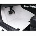 thumbnail image 3 of Leather Floor Mats for Tesla Model Y 3 Highland Single/Dual-Layer All Weather Leather Base Floor Liner and Removable Soft Carpet, 3 of 7