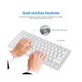 thumbnail image 3 of Keyboard Low Power Consumption Power Switch Fashionable Bluetooth-compatible Soft Touch Fingerboard for Smart Phone - White D, 3 of 5