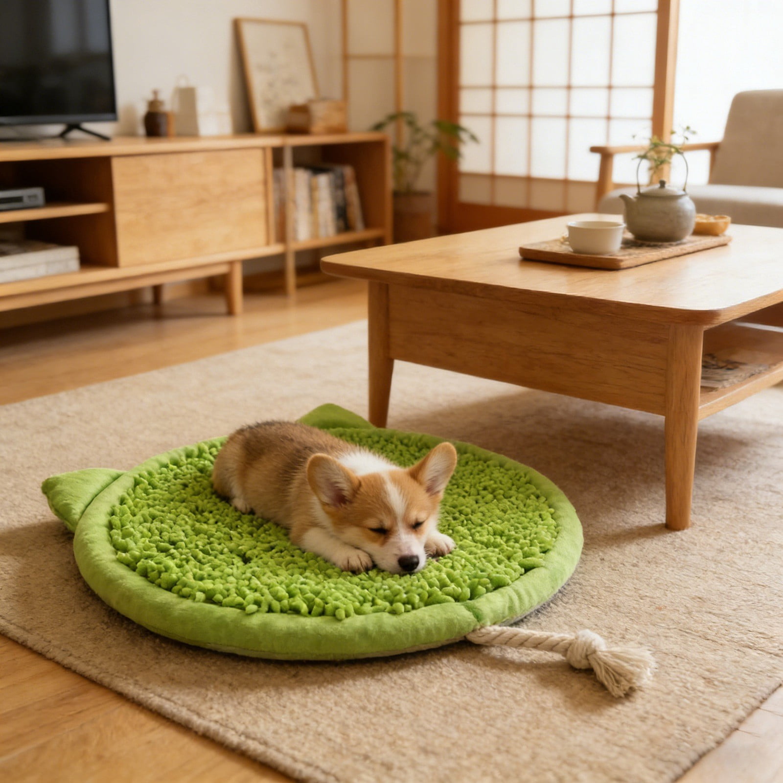 Pet Supplies Interactive Foraging Slow Feeder Bowl with Gentle Care Design and Base for Indoor and Outdoor Use Puzzle Snuffle Mat Stimulating Mental Enrichment for Cats and Dogs