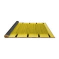thumbnail image 2 of Ahgly Company Indoor Rectangle Abstract Yellow Contemporary Area Rugs, 2' x 4', 2 of 4