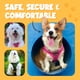 thumbnail image 5 of Arnés para perros Bark Appeal Pink Hibiscus Step-In para mascotas S-M, 5 of 6