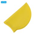 thumbnail image 3 of Uxcell Silicone Swim Cap, Waterproof Swimming Hat Non-Slip Adult Swim Caps for Women and Men, Yellow 2 Pcs, 3 of 6