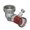 Double overflow, variant on Plastic Wash Basins Drainage Pipe Set Sink Drain Backflow Preventer Anti Odors Sink Drain Gate For Home Use Enduring