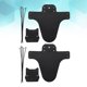 thumbnail image 1 of HONMEET 2Jgo Bike Mudguard Negro Para Horquilla Protección Contra Suciedad, 1 of 8