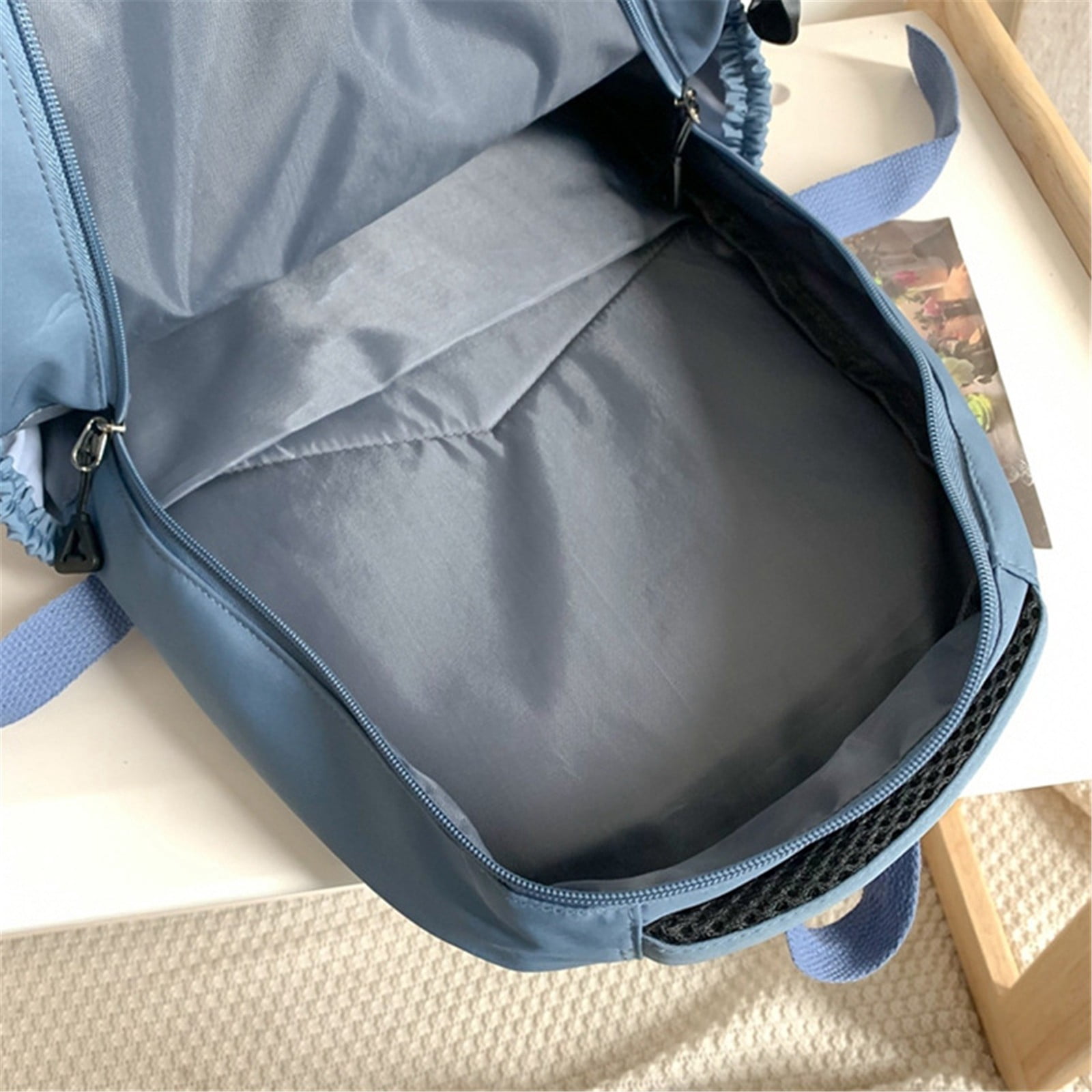 Goowood Pink Laptop Backpack Women Cute Daypack Travel Work Mochilas Para Mujer Water Resistant Bookbag