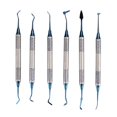 thumbnail image 1 of 6pcs instrumento profesional de reparación de espátula de llenado de resina oral compuesta ANGGREK Pala de relleno dental, 1 of 8