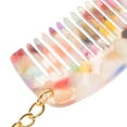 thumbnail image 3 of 2pcs Comb Keychains Wide Tooth Comb Small Comb Travel Comb Pocket Comb Keyring, 3 of 9