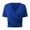 Z639 Blue, variant on Landzoo Women'S Tops Solid Color 1/4 Sleeve V-Neck Shirt Summer Comfortable Women T Shirt Size L Black