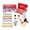 D, variant on 3D Stereoscopic Airplane Box 24PC Crystal Stone Box 24-grid Natural Crystal Stone Label Christmas Advent Calendar Hole Music Blind