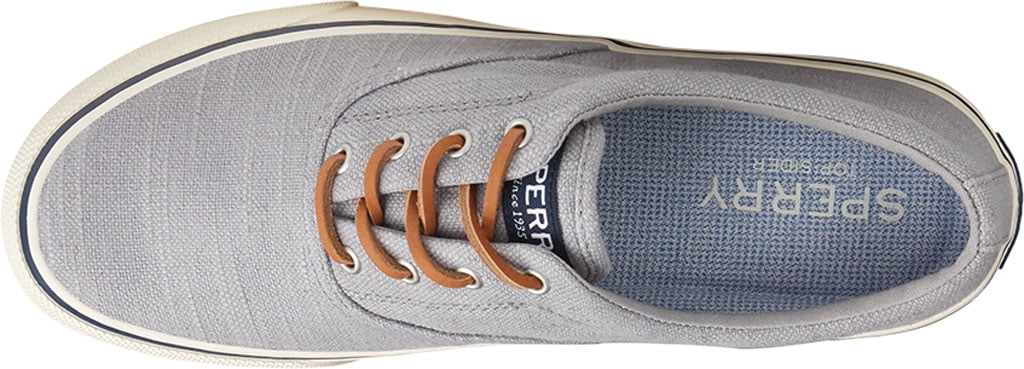 Men's Sperry Top-Sider Striper II CVO Baja Linen Sneaker Light Grey Linen  9.5 M - Walmart.com