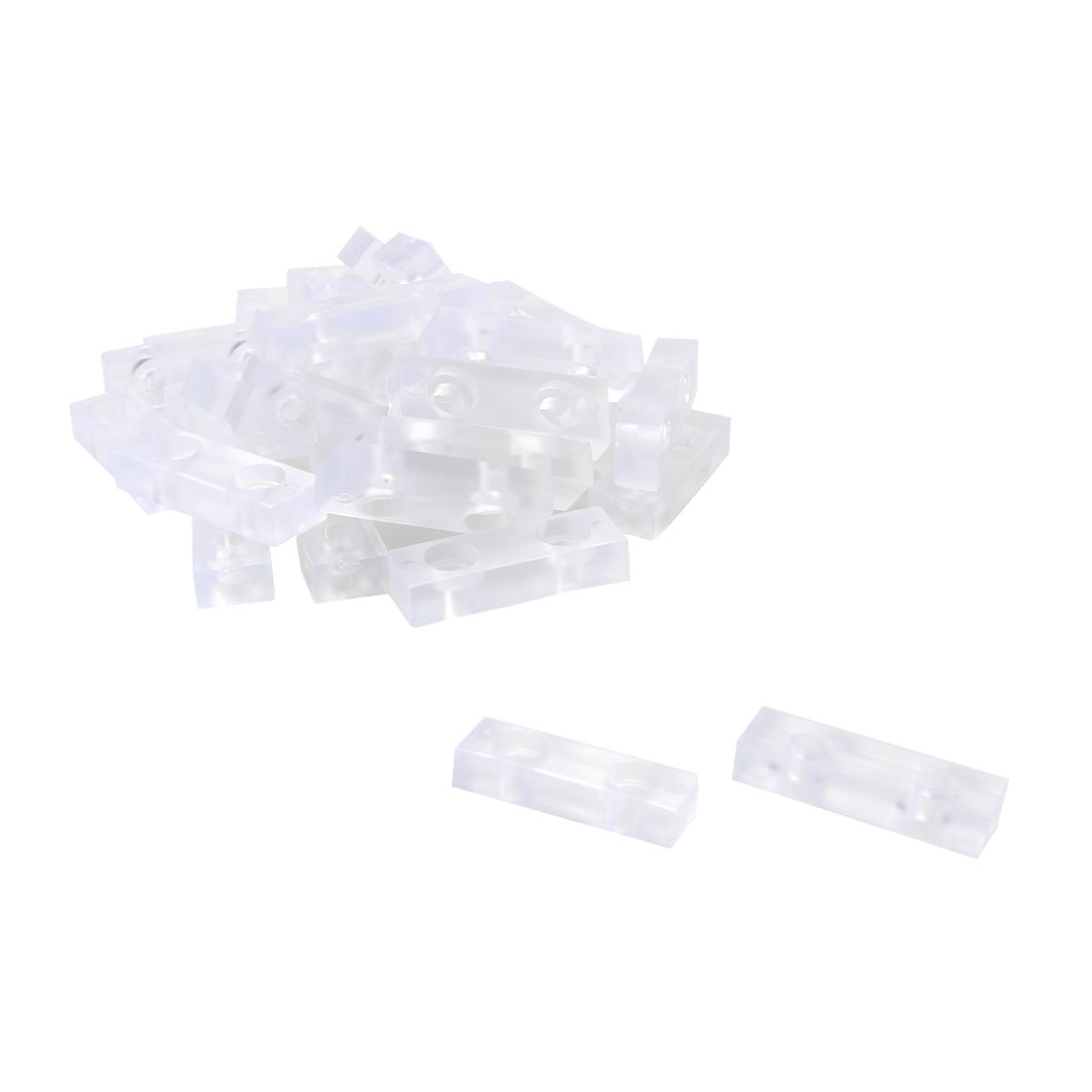 uxcell M10 x 25 x 35mm Screw on Leveling Feet Adjustable Leveler Floor Protector for Home Furniture Desk Table Sofa Leg 24 Pack