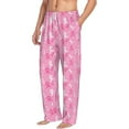 thumbnail image 6 of Logiee Breast Cancer Awareness (3) Print Pajama Pants for Men,Men’s Pajama Bottoms,Mens PJ Pants with Pockets & Button Fly-X-Large, 6 of 6