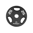 thumbnail image 1 of Element Fitness 25 lb Virgin Rubber Olympic Plate Pro 2 Inch Low Odour, 1 of 2