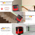 thumbnail image 3 of Nivel Láser Autonivelante De 2 Líneas 1mm Precisión Xtellar rojo, 3 of 4