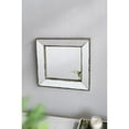 thumbnail image 3 of HomeRoots 18"  Wall Mounted Vintage Style Glass Frame Accent Mirror, 3 of 8