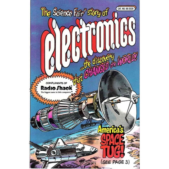 Story of Electronics-The Discovery That Changed the World! #1982 VF ; Tandy Comic Book
