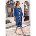 thumbnail image 3 of Catherines Women's Plus Size Soft Knit Jacket Dress, 3 of 6