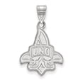 thumbnail image 1 of Sterling Silver Rh-plated LogoArt University of New Orleans Large Pendant, 1 of 2
