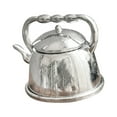 thumbnail image 3 of Miniature Teapot Miniature Tea Kettle Tableware Metal Dollhouse Miniature Kids Pretend Playset Vivid 1/12 Accessories Dollhouse Tea Kettle ,, 3 of 8
