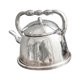 thumbnail image 3 of Tetera en miniatura para casa de muñecas, tetera de metal, muebles de comedor, modelo de tetera, accesorio plata, 3 of 9