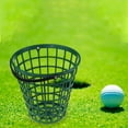 thumbnail image 1 of Cesta para pelotas de golf de interior con asa, contenedor para pelotas de golf, ayudas para cubos Sostiene hasta 75 bolas Cola Canasta de pelota de golf, 1 of 7