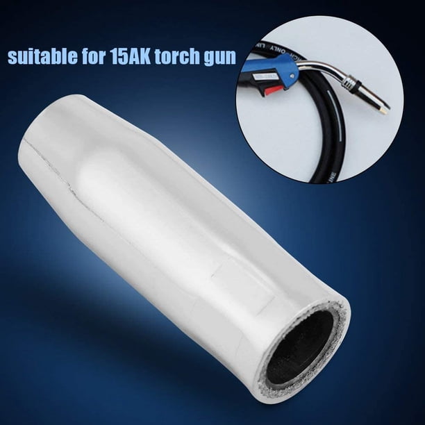Reboot 42 Uds MB15 15AK boquillas de Gas boquillas de contacto soporte de boquilla 0,8/1,0mm MIG/MAG soplete de soldadura consumibles puntas de contacto MIG máquina de soldadura MIG