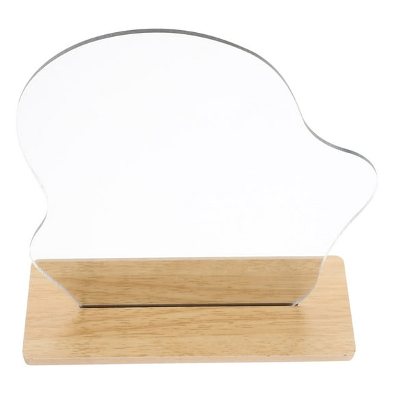 Milisten  Bedroom Desk Mirror with Stand Cosmetic Makeup Vanity Student